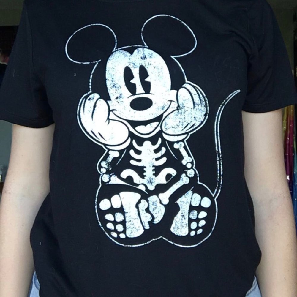 Disney Mickey X-ray short sleeve shirt